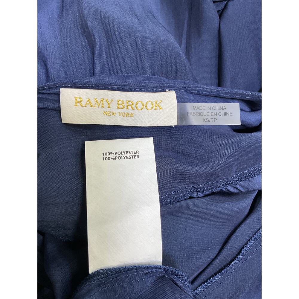 Ramy Brook Embellished Blue Noa Size XS Blouse - Picture 4 of 4